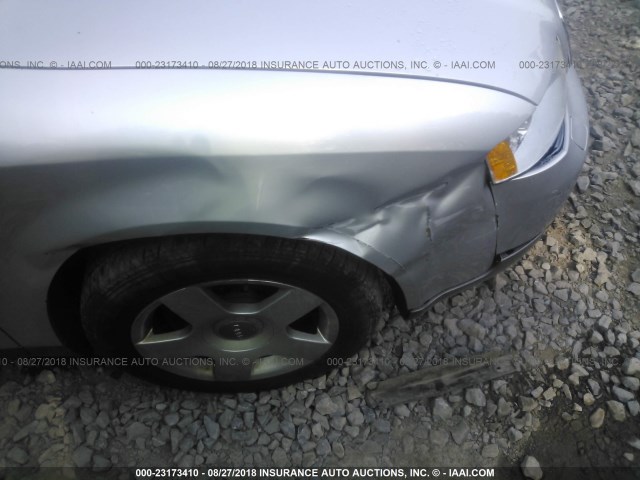 WAULC68E44A061002 - 2004 AUDI A4 1.8T QUATTRO SILVER photo 6