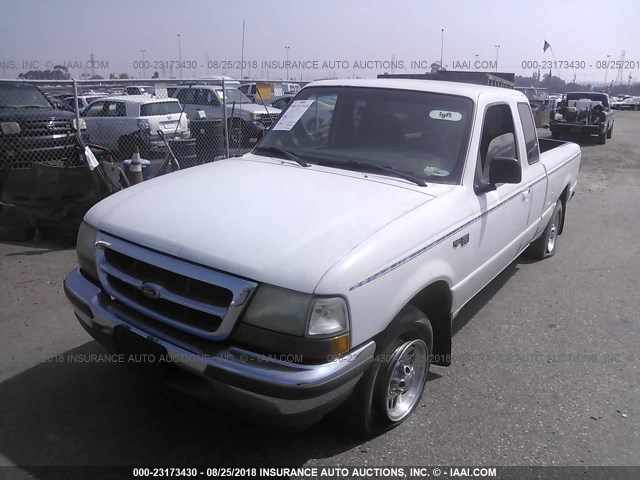 1FTYR14U0WPA05078 - 1998 FORD RANGER SUPER CAB WHITE photo 2