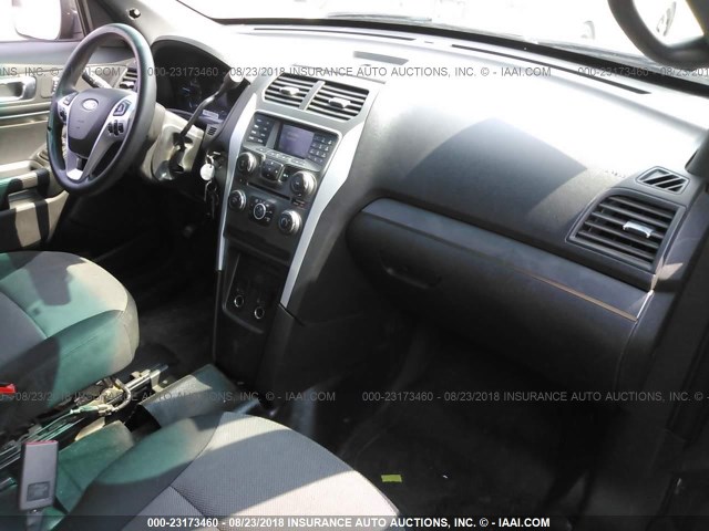 1FM5K8ARXDGC31329 - 2013 FORD EXPLORER POLICE INTERCEPTOR BLACK photo 5