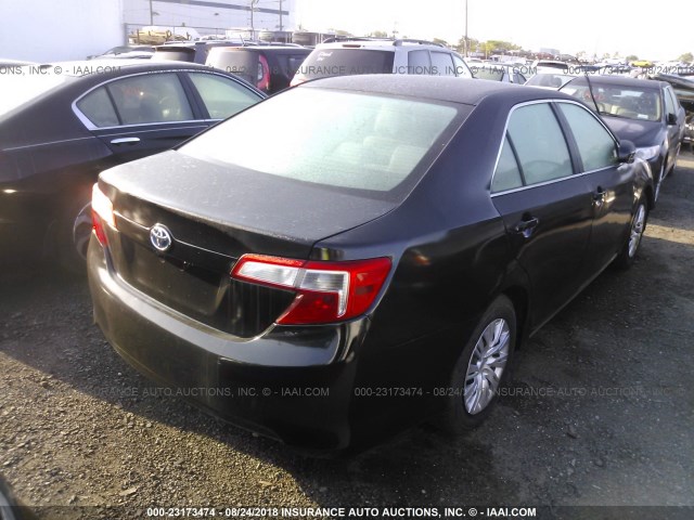 4T1BD1FK0DU091146 - 2013 TOYOTA CAMRY HYBRID/LE/XLE შავი ფოტო 4