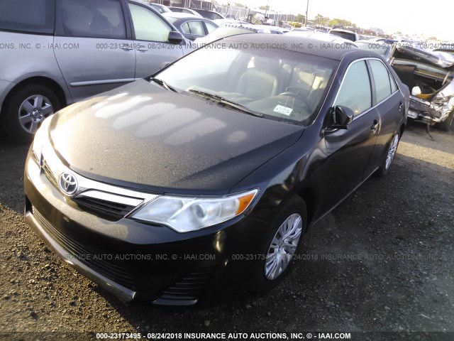 4T1BD1FK6EU097776 - 2014 TOYOTA CAMRY HYBRID/LE/XLE 黑色 照片 2