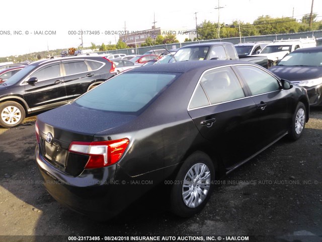 4T1BD1FK6EU097776 - 2014 TOYOTA CAMRY HYBRID/LE/XLE 黑色 照片 4