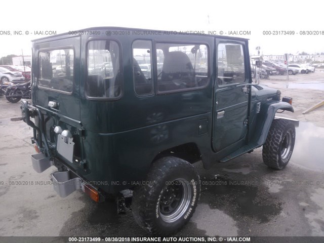 FJ40923655 - 1980 TOYOTA LAND CRUISER  GREEN photo 4