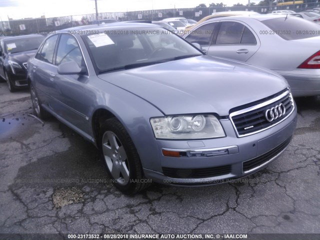 WAULL44E75N013174 - 2005 AUDI A8 4.2 QUATTRO BLUE photo 1