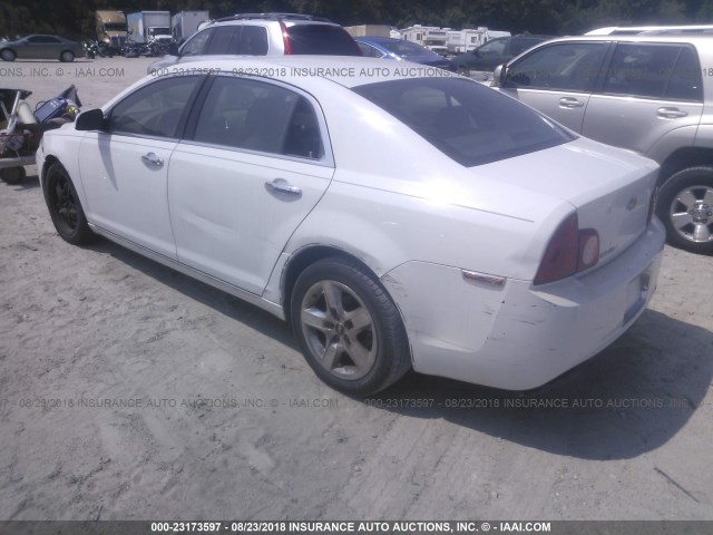 1G1ZC5EB6AF209871 - 2010 CHEVROLET MALIBU 1LT თეთრი ფოტო 3