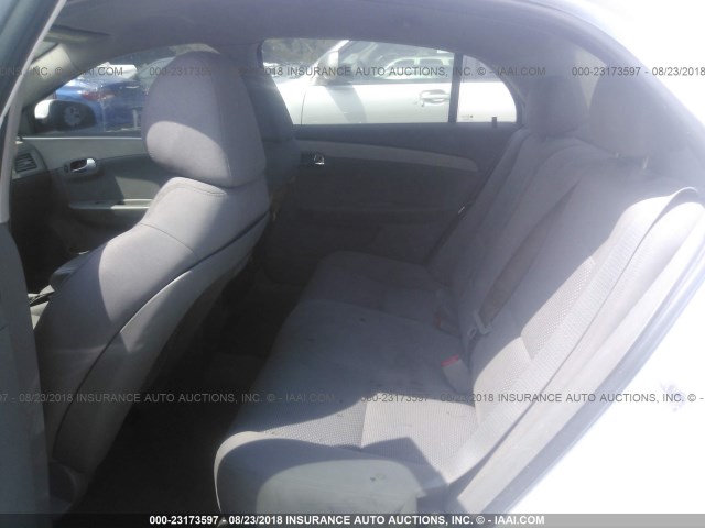1G1ZC5EB6AF209871 - 2010 CHEVROLET MALIBU 1LT თეთრი ფოტო 8