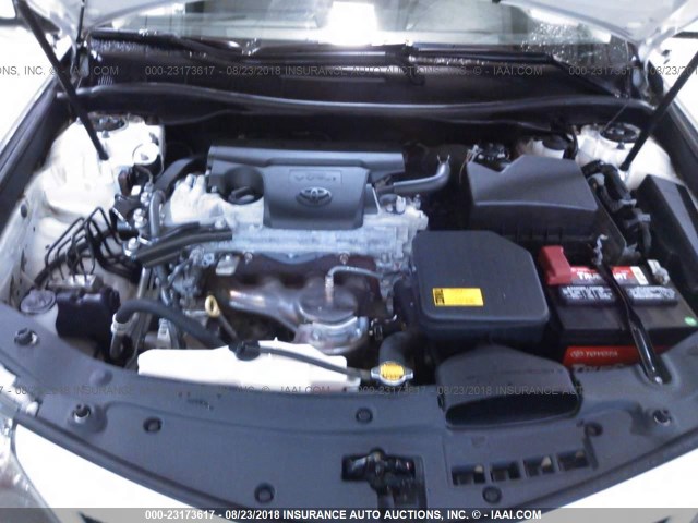 4T1BF1FK3DU709196 - 2013 TOYOTA CAMRY L/SE/LE/XLE 白色 照片 10