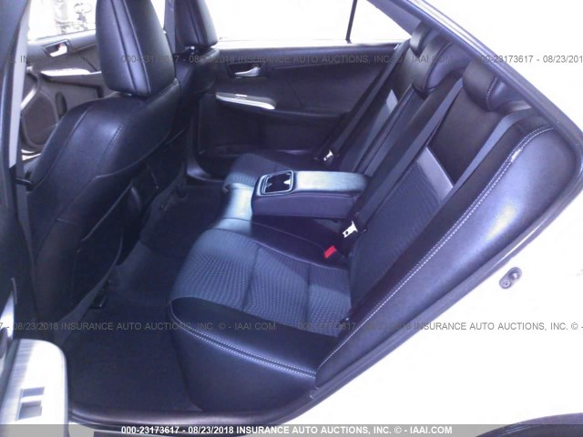 4T1BF1FK3DU709196 - 2013 TOYOTA CAMRY L/SE/LE/XLE 白色 照片 8