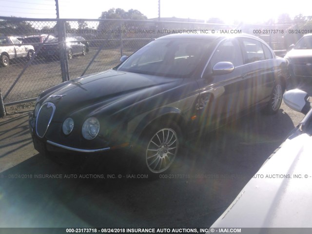 SAJWA01A37FN75328 - 2007 JAGUAR S-TYPE GREEN photo 2