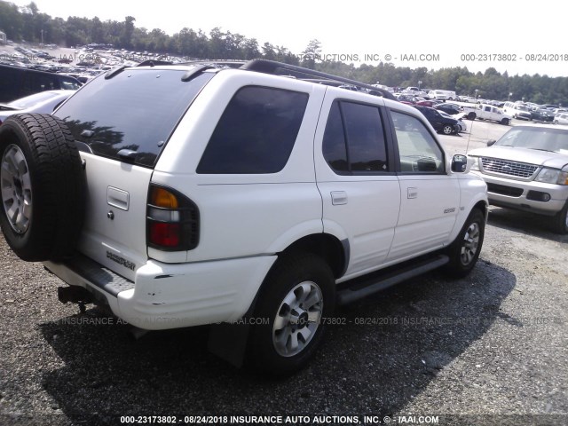 4S6CK58W4W4416196 - 1998 HONDA PASSPORT EX/LX 青色 照片 4