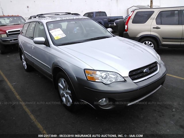 4S4BP62CX77304187 - 2007 SUBARU LEGACY OUTBACK 2.5I LIMITED SILVER photo 1