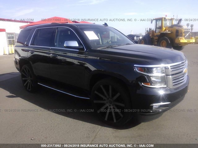 1GNSCCKC7HR110695 - 2017 CHEVROLET TAHOE C1500 PREMIER BLACK photo 1