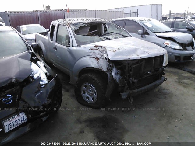 1N6BD0CT6BC435011 - 2011 NISSAN FRONTIER S/SV GRAY photo 1