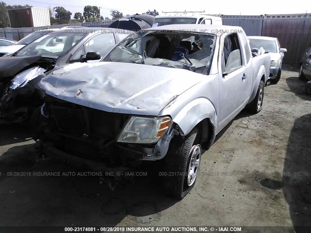 1N6BD0CT6BC435011 - 2011 NISSAN FRONTIER S/SV GRAY photo 2