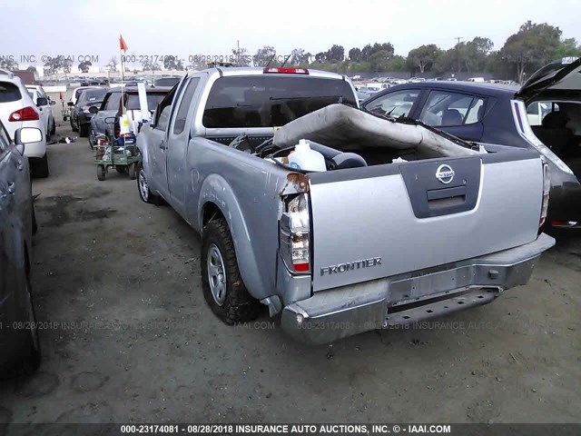 1N6BD0CT6BC435011 - 2011 NISSAN FRONTIER S/SV GRAY photo 3