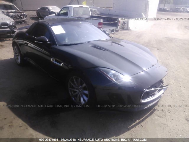 SAJWA6ET2H8K40307 - 2017 JAGUAR F-TYPE BLACK photo 1