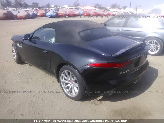 SAJWA6ET2H8K40307 - 2017 JAGUAR F-TYPE BLACK photo 3