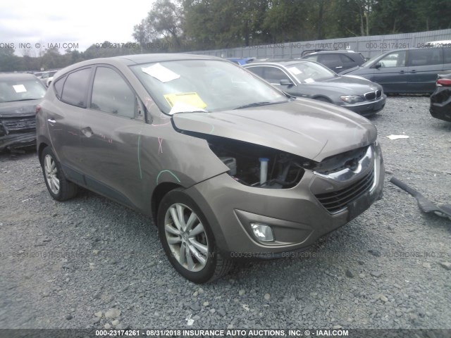 KM8JUCAC2AU070057 - 2010 HYUNDAI TUCSON GLS/LIMITED GOLD photo 1