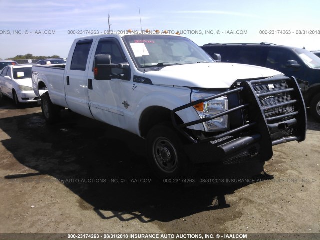 1FT8W3BT4CED15675 - 2012 FORD F350 SUPER DUTY WHITE photo 1