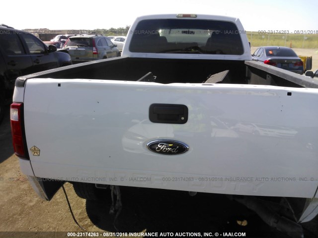 1FT8W3BT4CED15675 - 2012 FORD F350 SUPER DUTY WHITE photo 8