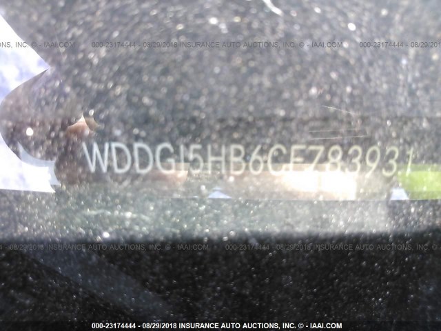 WDDGJ5HB6CF783931 - 2012 MERCEDES-BENZ C 350 BLACK photo 9