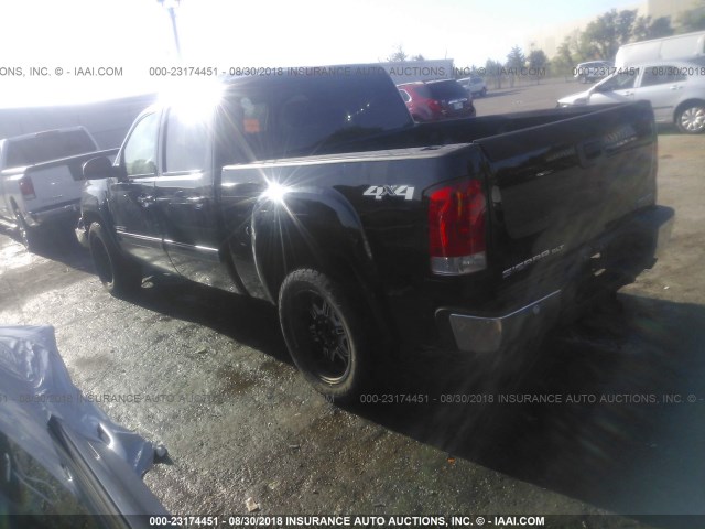 3GTEK13Y57G511314 - 2007 GMC NEW SIERRA K1500 BLACK photo 3