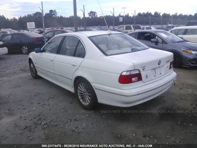 WBADN634X3GN89085 - 2003 BMW 540 I AUTOMATIC WHITE photo 3