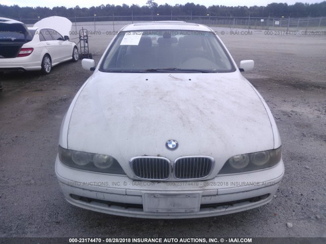 WBADN634X3GN89085 - 2003 BMW 540 I AUTOMATIC WHITE photo 6