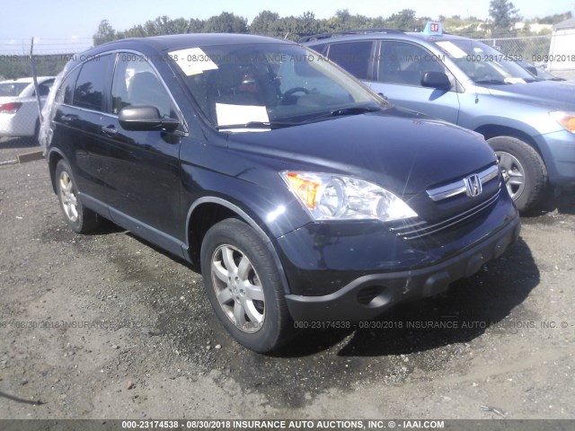 JHLRE48588C051971 - 2008 HONDA CR-V EX BLACK photo 1