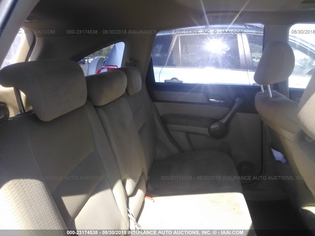 JHLRE48588C051971 - 2008 HONDA CR-V EX BLACK photo 8