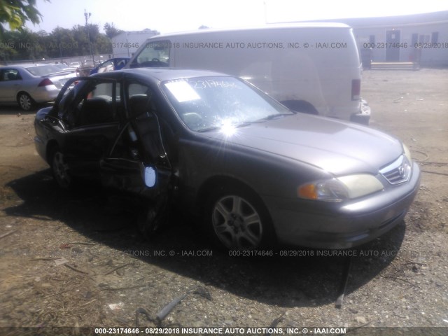 1YVGF22DX25262505 - 2002 MAZDA 626 ES/LX GRAY photo 1