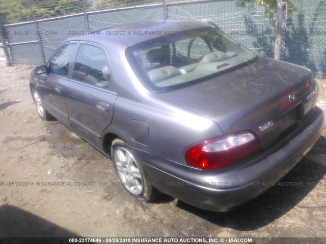 1YVGF22DX25262505 - 2002 MAZDA 626 ES/LX GRAY photo 3