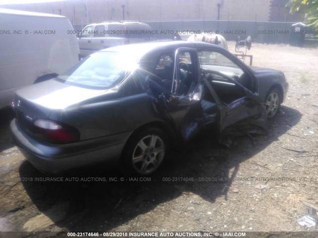 1YVGF22DX25262505 - 2002 MAZDA 626 ES/LX GRAY photo 4