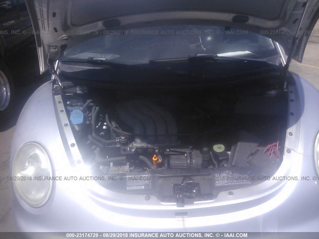 3VWBC21C6YM501730 - 2000 VOLKSWAGEN NEW BEETLE GL 银色 照片 10