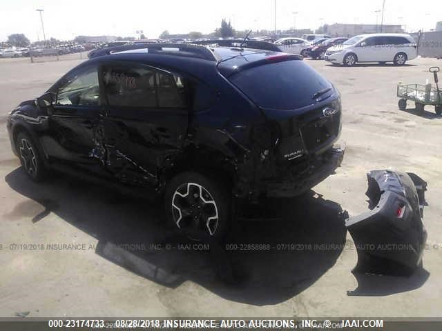 JF2GPAPC7F8231652 - 2015 SUBARU XV CROSSTREK  BLACK photo 3