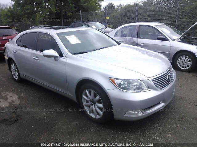 JTHGL46F885021989 - 2008 LEXUS LS 460L SILVER photo 1