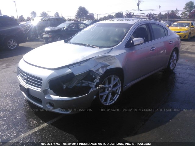 1N4AA51E79C810798 - 2009 NISSAN MAXIMA S/SV SILVER photo 6