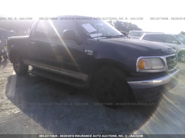 1FTRW07W11KD66538 - 2001 FORD F150 SUPERCREW BLACK photo 1