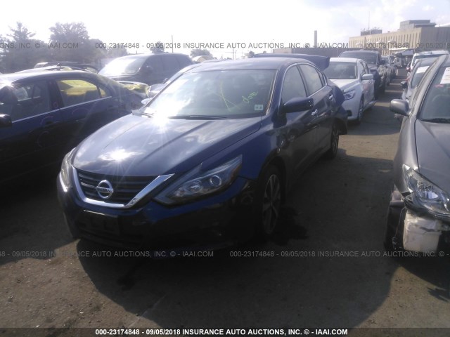 1N4AL3AP5GC268064 - 2016 NISSAN ALTIMA 2.5/S/SV/SL/SR BLUE photo 2