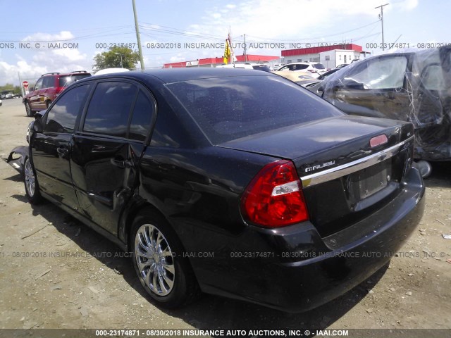 1G1ZS58F27F148514 - 2007 CHEVROLET MALIBU LS Qara foto 3