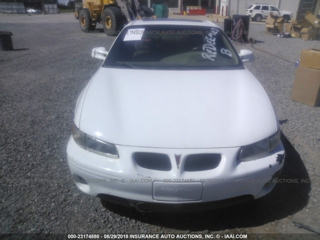 1G2WP52K2YF257658 - 2000 PONTIAC GRAND PRIX GT WHITE photo 6