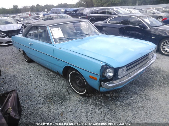 LH23C2B136637 - 1972 DODGE DART SWINGER  BLUE photo 1