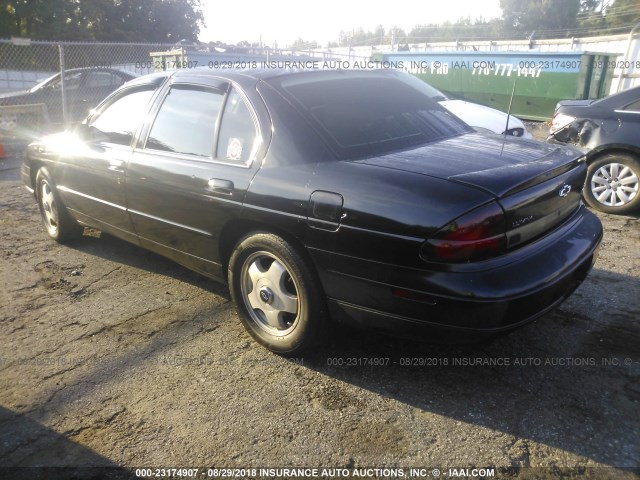 2G1WN52K6W9103342 - 1998 CHEVROLET LUMINA LTZ BLACK photo 3