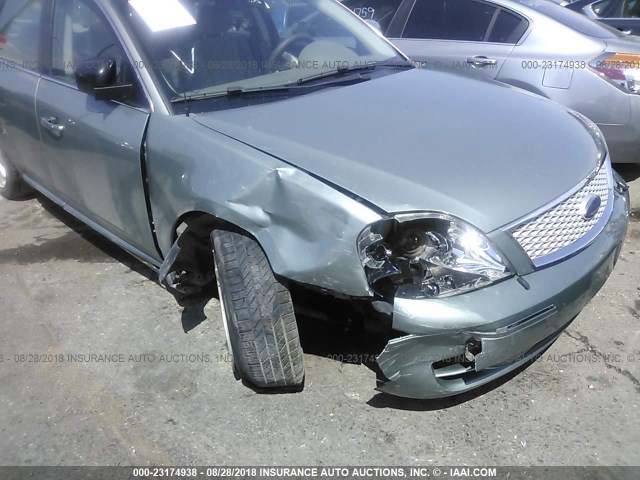 1FAHP24167G141109 - 2007 FORD FIVE HUNDRED SEL GRAY photo 6