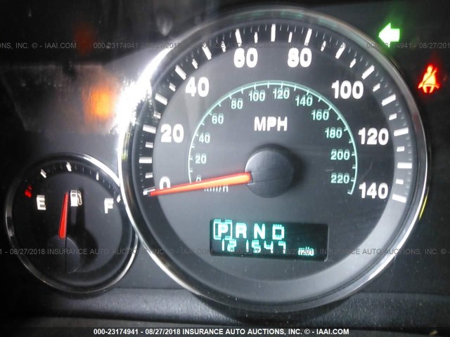 1J8HG48N96C231419 - 2006 JEEP COMMANDER Tünd qırmızı foto 7