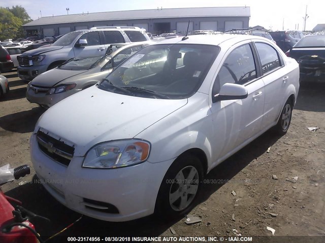 KL1TD5DE9AB090363 - 2010 CHEVROLET AVEO LS/LT 白色 照片 6