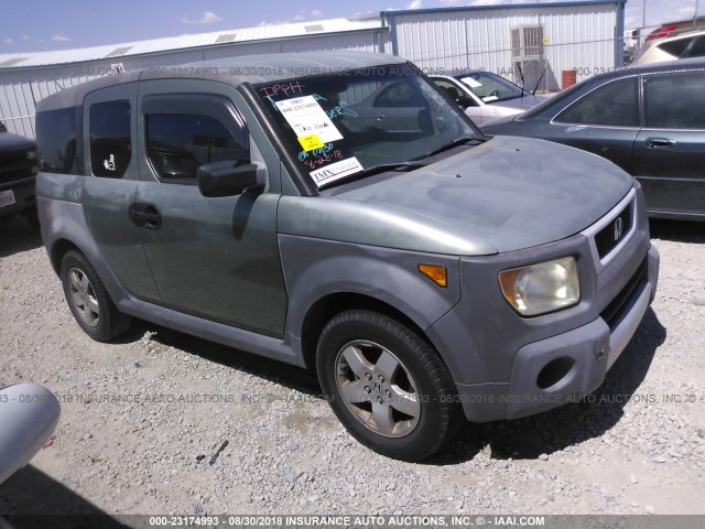 5J6YH17375L016844 - 2005 HONDA ELEMENT LX GREEN photo 1