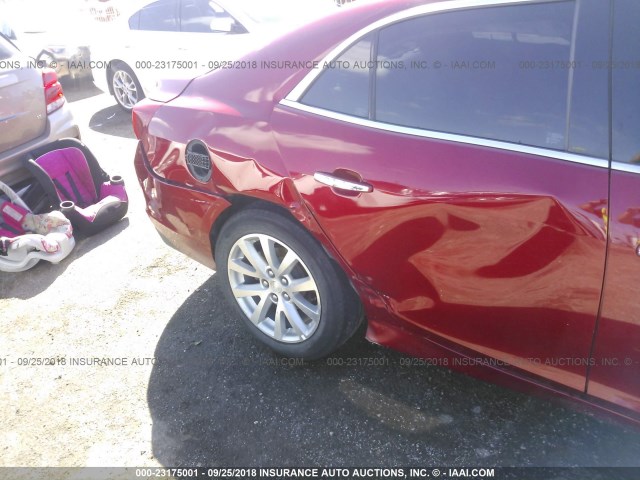 1G11H5SA7DF248211 - 2013 CHEVROLET MALIBU LTZ 红色 照片 6