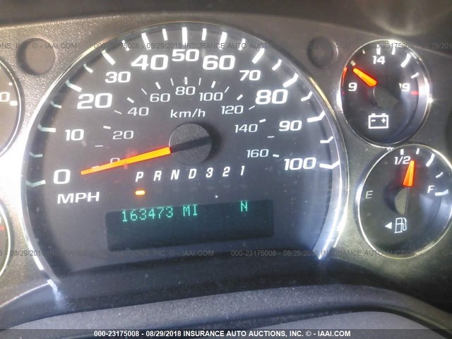 1GCSGAFX3D1151655 - 2013 CHEVROLET EXPRESS G1500  BLACK photo 7