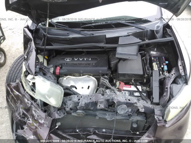 JTLKE50E191094209 - 2009 TOYOTA SCION XB Púrpura foto 10